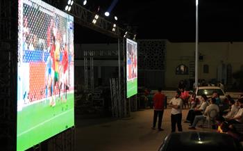 تفاعل جماهيري بمعرض "ديارنا" مع فوز مصر على أستراليا والتأهل لدور الـ16
