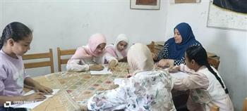 بيت ثقافة قها ينظم ورشة رسم حر للأطفال