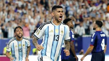 كأس العالم 2026.. روميرو يسجل الهدف الثالث لـ الأرجنتين أمام الرأس الأخضر 