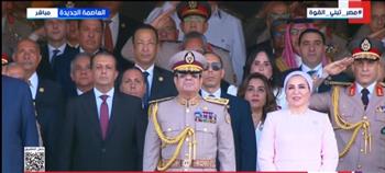 الرئيس السيسي يشاهد فيديو تسجيلي حول مقر القيادة الاستراتيجية بالعاصمة الجديدة