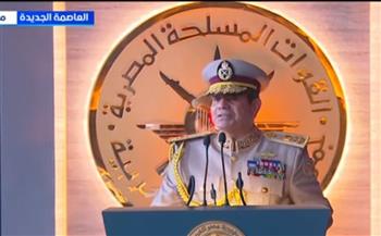الرئيس السيسي: مقر القيادة الاستراتيجية شاهد على إرادة أمة لا تعرف المستحيل