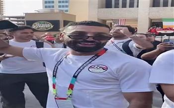 محمد حماقي يحتفل بتأهل منتخب مصر إلى دور الـ16: الفرحة مكملة إن شاء الله