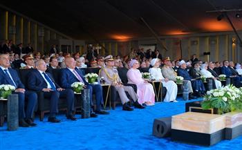 ننشر النص الكامل لكلمة الرئيس السيسي خلال افتتاح القيادة الاستراتيجية للدولة