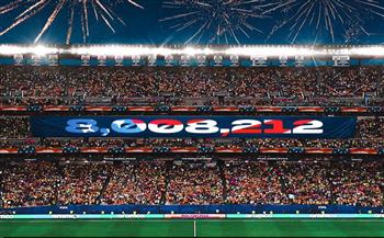 كأس العالم 2026.. فيفا: حضور 8 مليون  و8212 مشجع في مباريات المونديال حتى الآن