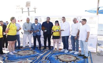 محافظ البحر الأحمر: جاهزية الغردقة لاستضافة المونديال الشاطئي تعكس دعم الدولة للسياحة الرياضية