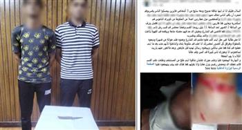 كشف ملابسات واقعه تعدٍ بسلاح أبيض على شاب بالإسكندرية وضبط المتهمين