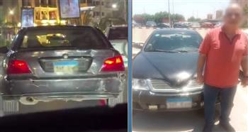 ضبط قائد سيارة أخفى لوحاتها المعدنية لتجنب المخالفات المرورية
