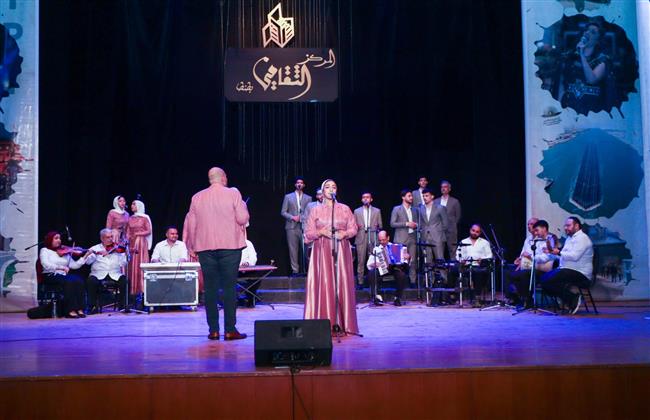 طنطا للموسيقى العربية تشدو بالأغاني الوطنية على مسرح المركز الثقافي