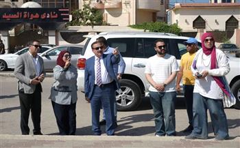 محافظ بورسعيد يتابع خطة تطوير الميادين والمحاور الرئيسية ورفع الهوية البصرية