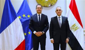وزير العدل يستقبل سفير فرنسا بالقاهرة لبحث أفق التعاون القضائي المشترك