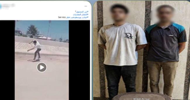 ضبط متعاطٍ ومروج مخدرات بعد تداول فيديو لشخص في حالة عدم اتزان ببورسعيد
