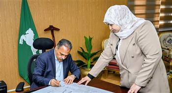   محافظ_الشرقية يعتمد المخطط الاستراتيجي العام لمدينة ديرب نجم لسنة الهدف 