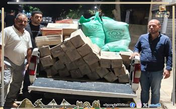 تموين بني سويف يواصل حملاته الرقابية المكثفة ويضبط سلعاً مجهولة المصدر ومدعمة ويحرر عشرات المخالفات