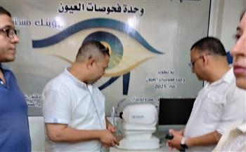 صحة سوهاج تتابع الانضباط وجودة الخدمات الطبية خلال جولة تفقدية بمستشفى الرمد