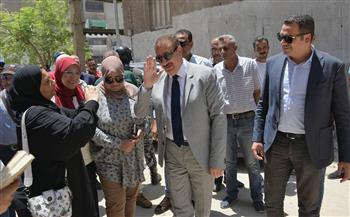 محافظ بورسعيد يتابع أعمال تطوير ورفع كفاءة عدد من الشوارع ضمن الخطة الشاملة لتطوير منظومة الطرق