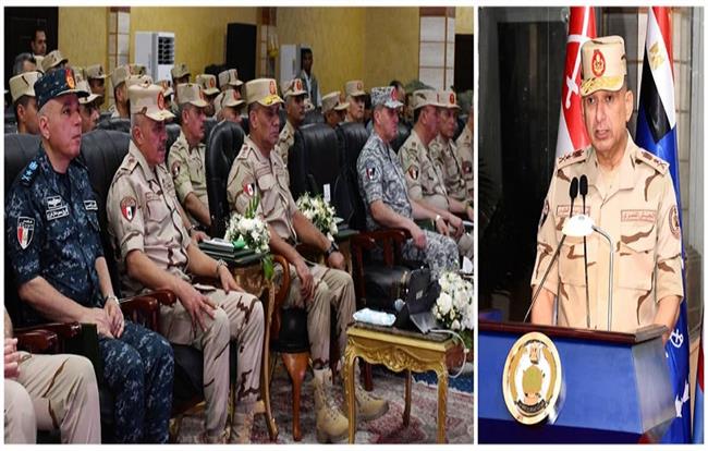 الدفاع الجوي ينفذ المرحلة النهائية من الرماية الصاروخية الليلية بحضور الفريق أشرف سالم زاهر | فيديو