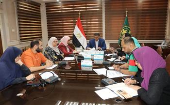 محافظ القليوبية يعقد اجتماعًا لمتابعة الموقف التنفيذي لملف تقنين أراضي أملاك الدولة 