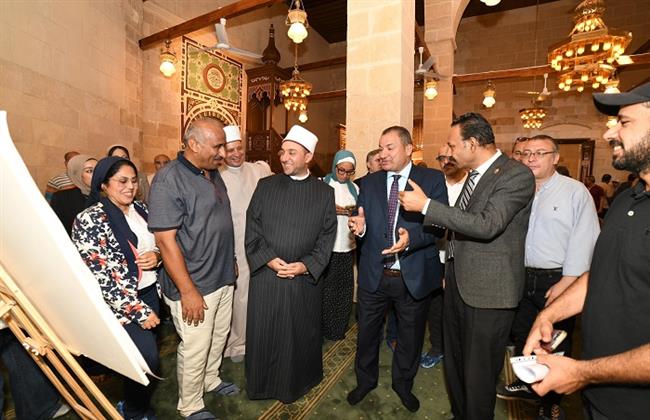 الأمين العام للمجلس الأعلى للآثار يتفقد ويفتتح مشروع ترميم مسجد محمد بك الصغير بمنطقة مصر القديمة