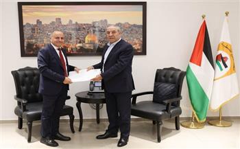 سفير مصر في رام الله يلتقي نائب الرئيس الفلسطيني