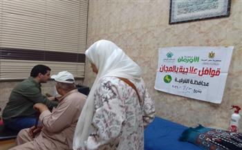 علاج 2198 مواطنا بقافلة طبية مجانية بالشرقية