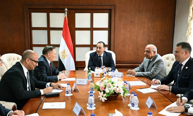 رئيس الوزراء يلتقي المدير العام لمؤسسة "روسآتوم" الروسية الحكومية للطاقة الذرية