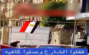 ضبط أصحاب مقهى استولوا على الرصيف في أكتوبر أثناء عرض المباريات