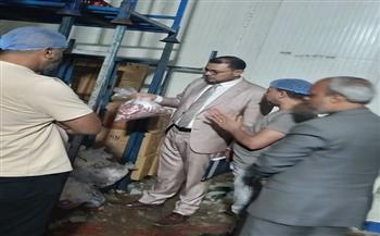  جهاز حماية المستهلك بالشرقية يضبط ٢ طن و٢٨٠ كيلو لحوم مجمدة ومصنعات دواجن غير صالحة للاستهلاك   