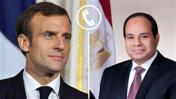 الرئيس السيسي يعرب لماكرون عن تضامن مصر مع فرنسا إثر الحرائق التي شهدتها بعض المناطق خلال الفترة الماضية 