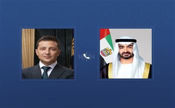 رئيسا الإمارات وأوكرانيا يبحثان هاتفيًا تعزيز علاقات التعاون والتطورات الإقليمية