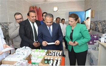  اللجنة الطبية العليا والاستغاثات بمجلس الوزراء تنظم قافلة طبية شاملة بالشرقية