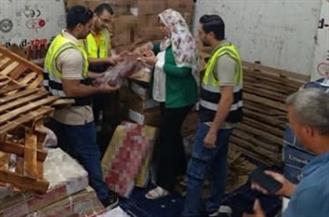  ضبط 2 طن كبدة فاسدة داخل ثلاجة قبل تداولها بالأسواق في الغربية