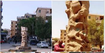 استكمال أعمال التطوير بميدان النفق بأسوان والاستغلال الأمثل لأحد أعمال السمبوزيوم