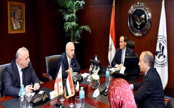 الرئيس التنفيذي لهيئة الاستثمار يبحث مع سفير جورجيا تعزيز الاستثمارات والتبادل التجاري بين البلدين