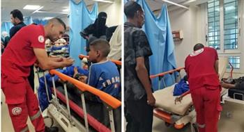  الهلال الأحمر: دعم نفسي ومساعدات لأسر ضحايا حادث تصادم عمال الإسماعيلية