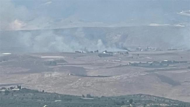 تصعيد إسرائيلي جنوب لبنان.. إحراق حقول وبساتين وقصف مدفعي في كفررمان  