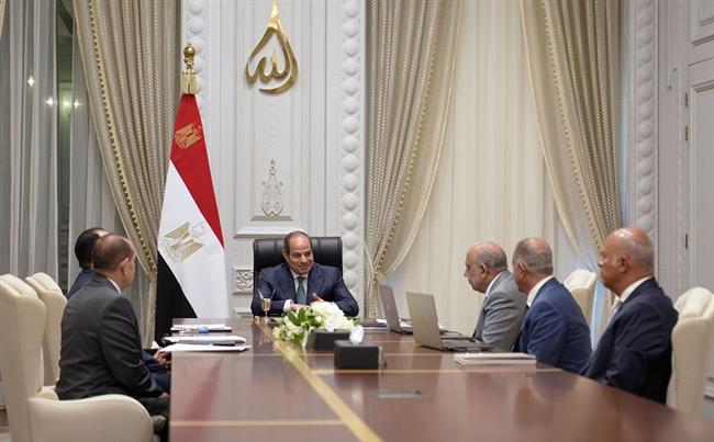 الرئيس السيسي يؤكد على أهمية دعم توطين الصناعات المُرتبطة بالطاقة الجديدة والمُتجددة