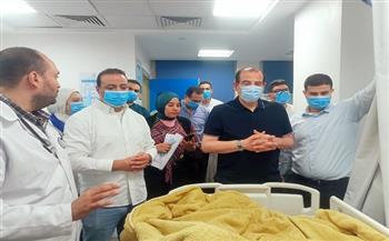 وزير الصحة يكلف نائبه بزيارة مصابي حادث الإسماعيلية والاطمئنان على حالتهم الصحية