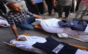 وقفة في نيويورك إحياءً لذكرى استشهاد الصحفيين الفلسطينيين خلال حرب الإبادة الجماعية في غزة