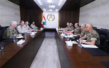 قائد الجيش اللبناني يبحث مع جنرال أمريكي تطورات الجنوب ودعم المؤسسة العسكرية