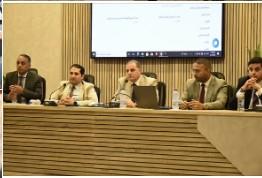 نائب محافظ بورسعيد يستقبل أعضاء اللجنة العليا لتراخيص المحال العامة وممثلي وزارتي التنمية المحلية والتخطيط