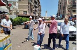 حملات مكثفة وتحركات ميدانية بجميع أحياء بورسعيد وبورفؤاد
