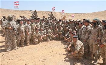 قائد الجيش اللبناني يشهد مناورة بالذخيرة الحية ويؤكد الجاهزية للدفاع عن أمن البلاد