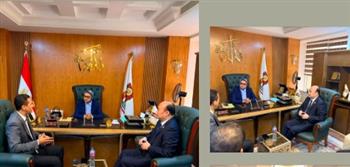 محافظ الوادي الجديد تبحث مع وفد شركة «دونغ فانغ» الصينية فرص الشراكة في مشروعات الطاقة المتجددة