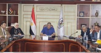 سكرتير عام بني سويف يترأس اجتماع اللجنة التنسيقية للتصالح لمتابعة معدلات الإنجاز