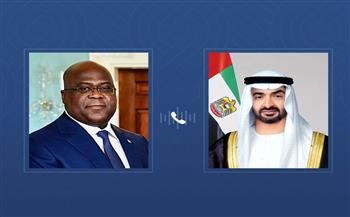 رئيسا الإمارات والكونغو  الديمقراطية يبحثان تعزيز التعاون في إطار الشراكة الاقتصادية الشاملة