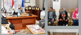 مياه دمياط تستعرض منظومة التشغيل والصيانة وإدارة الأزمات بمحطة معالجة المحمدية