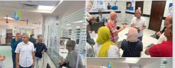 رئيس مياه البحر الأحمر يتفقد مركز خدمة العملاء لضمان سرعة وكفاءة الخدمات