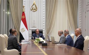 الرئيس السيسي يؤكد على أهمية دعم توطين الصناعات المُرتبطة بالطاقة الجديدة والمُتجددة
