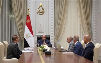 الرئبس السيسي يوجه بضرورة تنمية التصنيع المحلي في صناعات الرمال السوداء والقيمة المضافة لها 