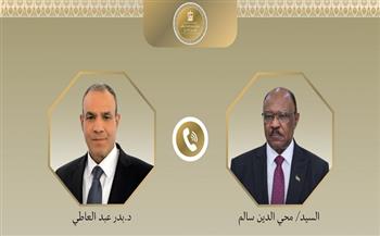 وزير الخارجية يبحث هاتفياً مع نظيره السوداني العلاقات الثنائية وتطورات الأوضاع في السودان